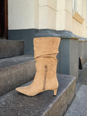 AMALIE STØVLER - BEIGE