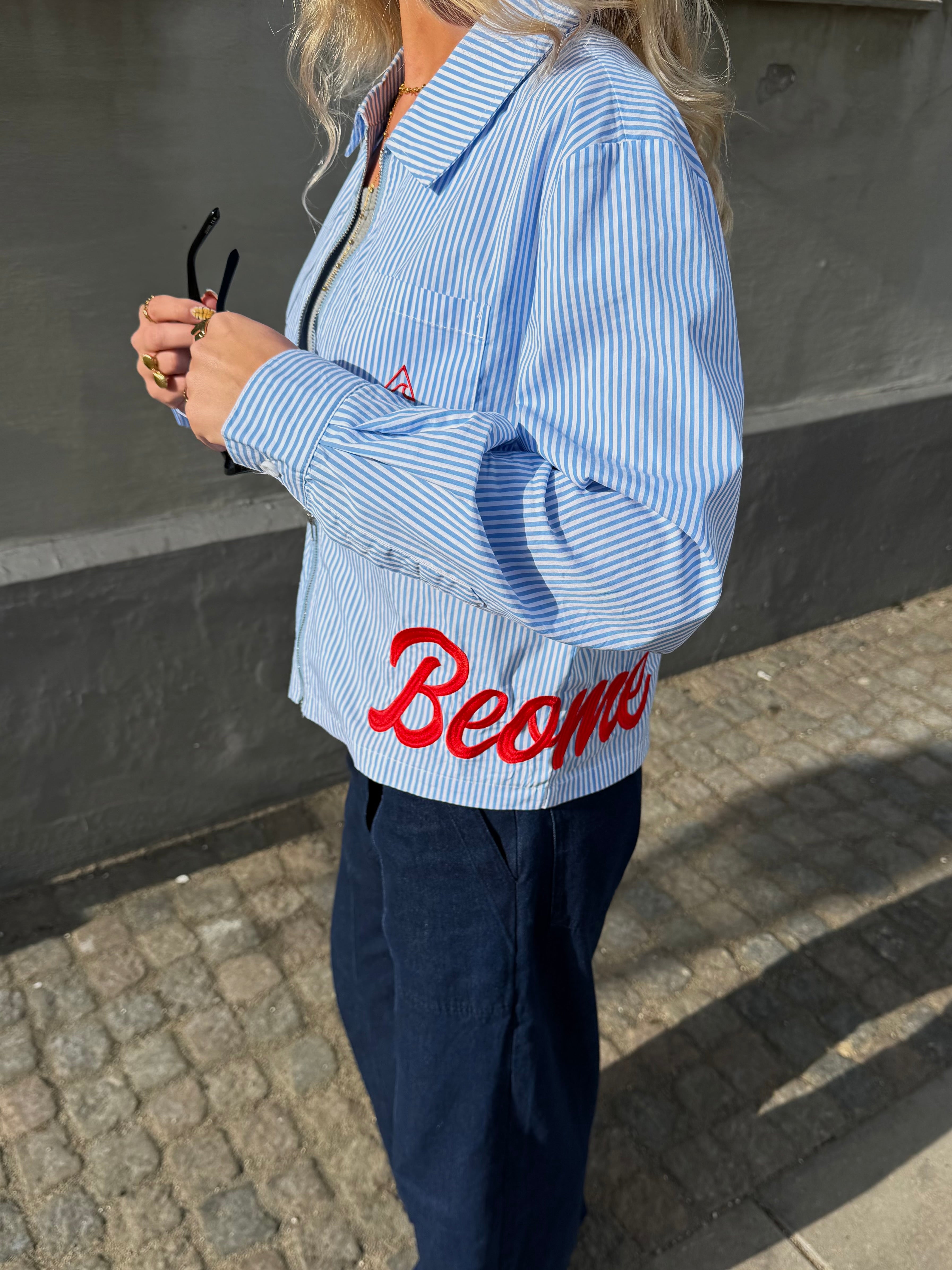 ELLIE SKJORTE - LANGÆRMET