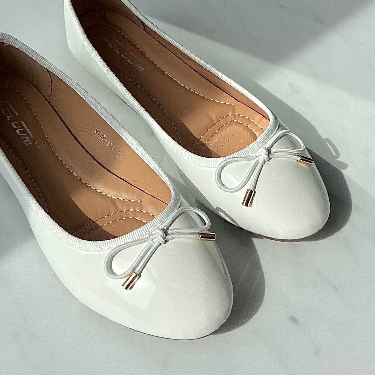 LEONORA BALLERINA - HVID