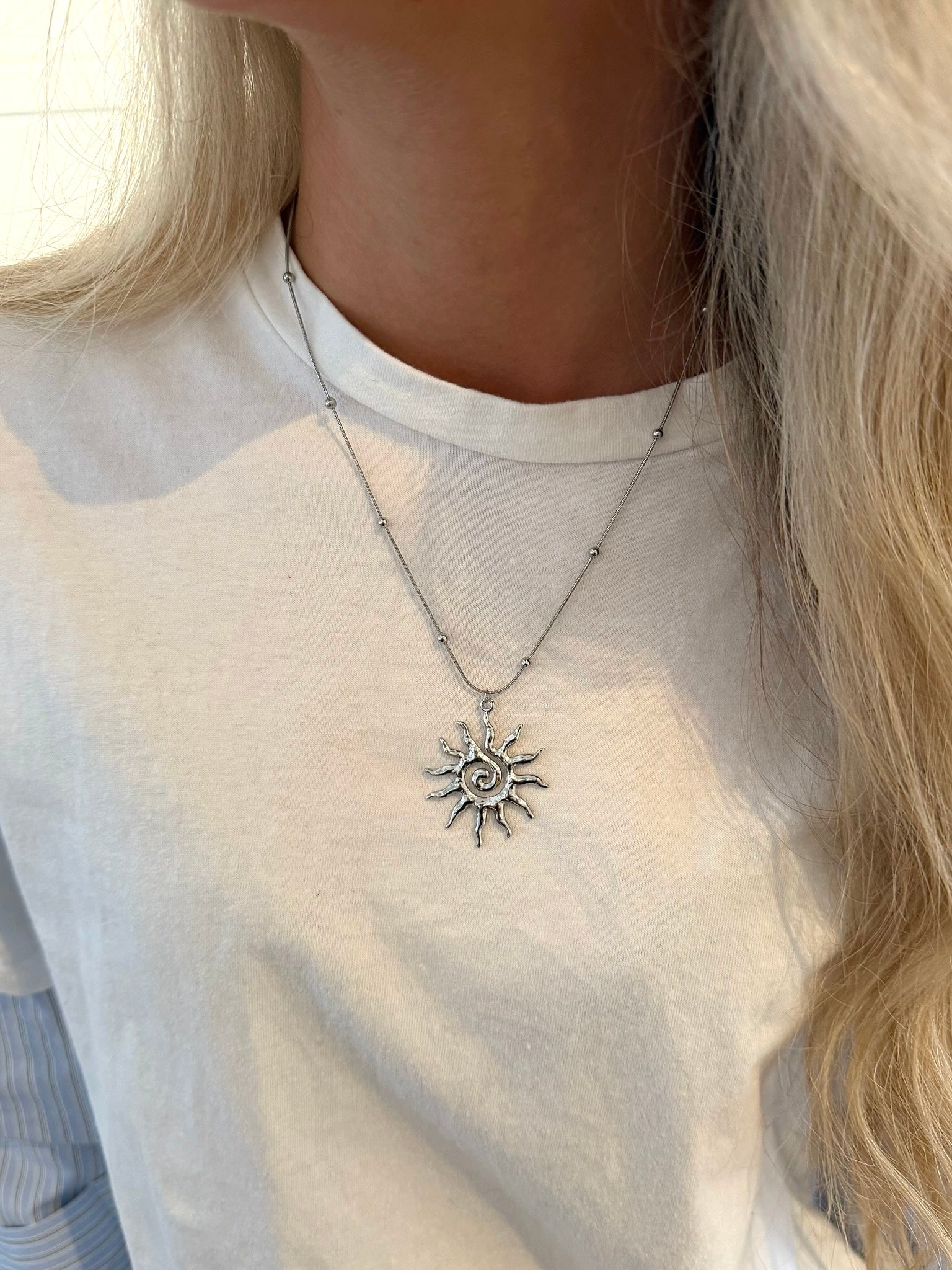 HOLLY HALSKÆDE - SILVER PLATED