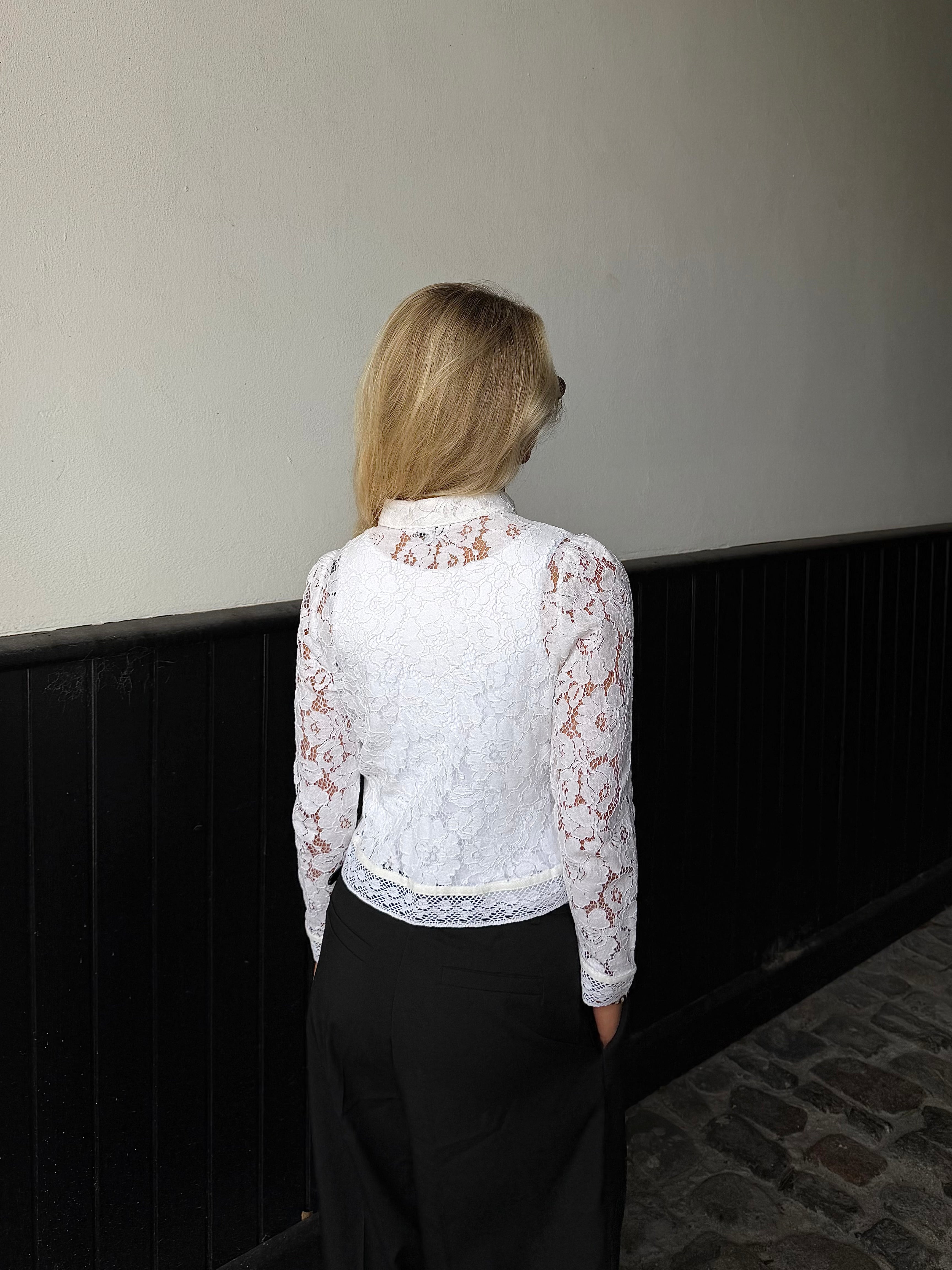 ISABELLA BLUSE - HVID