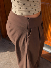 FLORA BUKSER - MØRKEBRUN