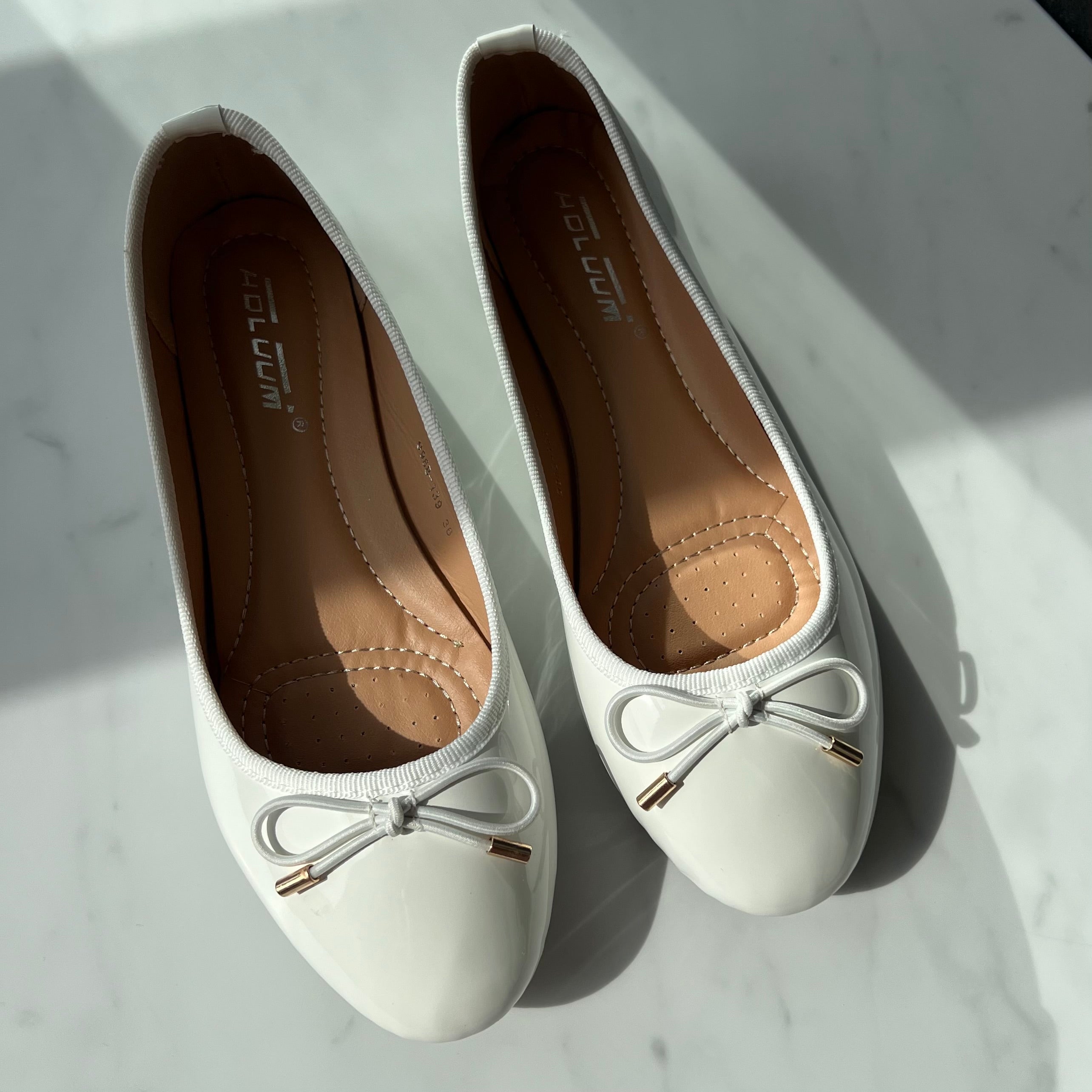LEONORA BALLERINA - HVID