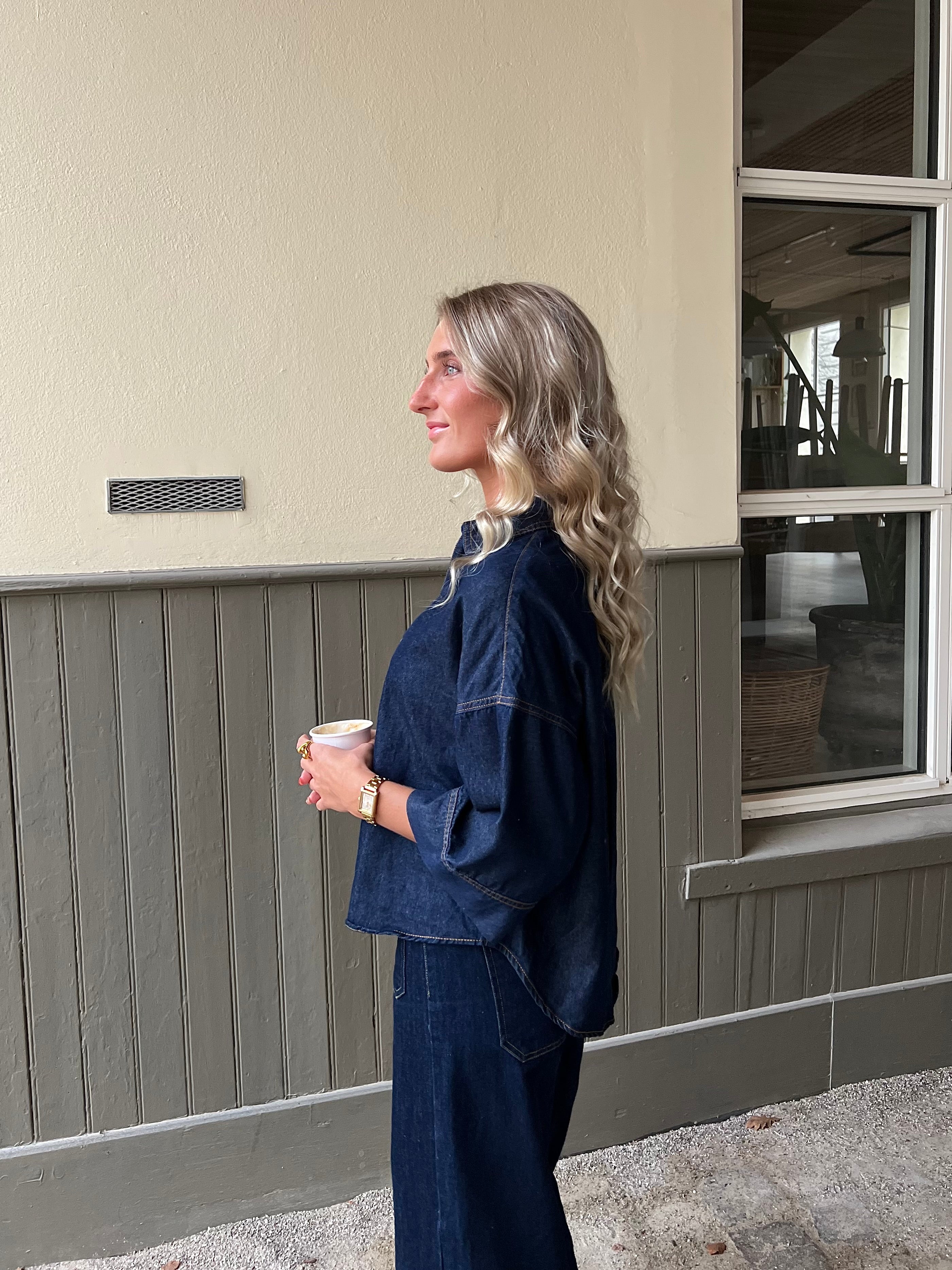 KAMI SKJORTE - DENIM