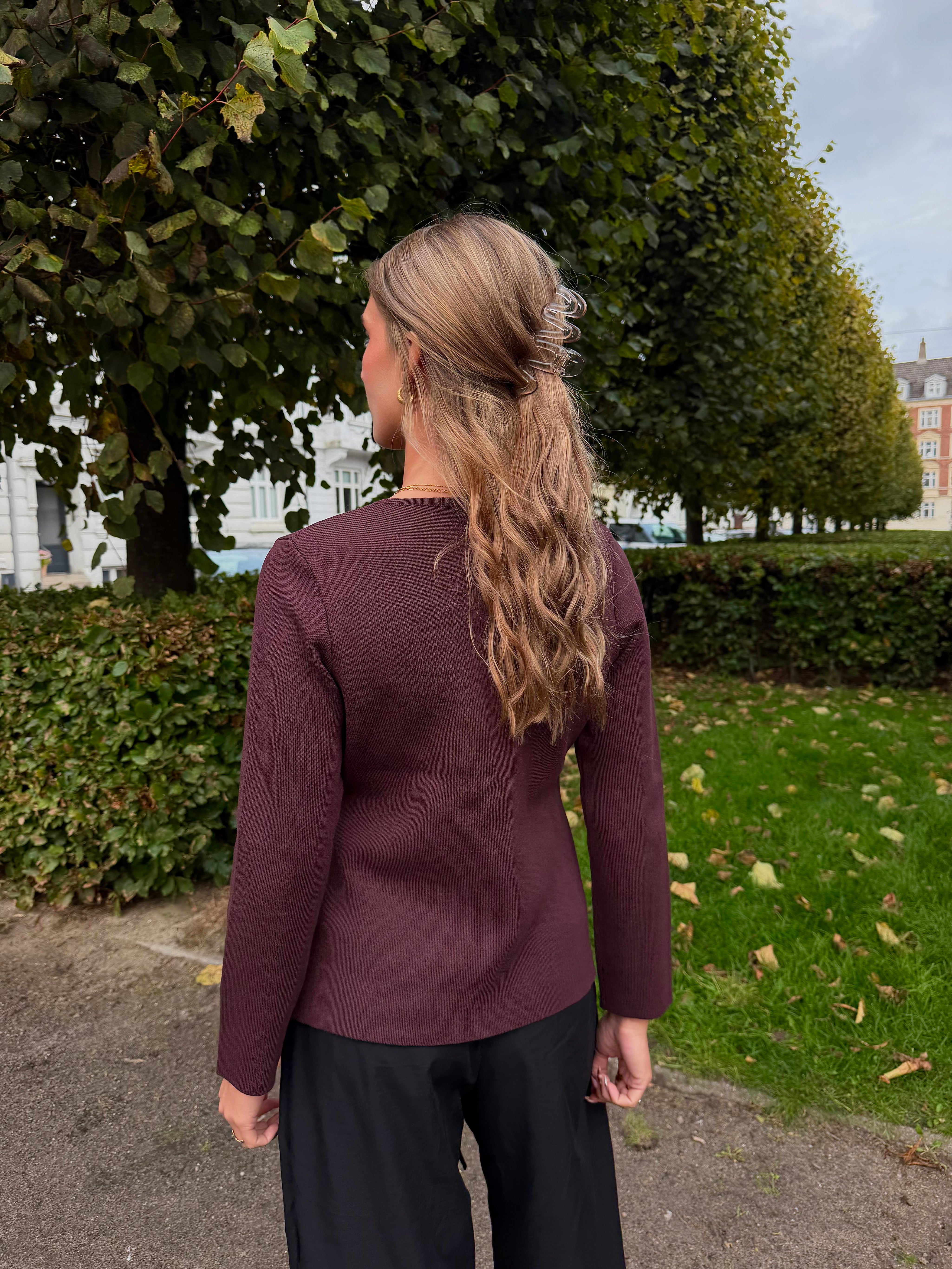 AMELIA SWEATER - BRUN