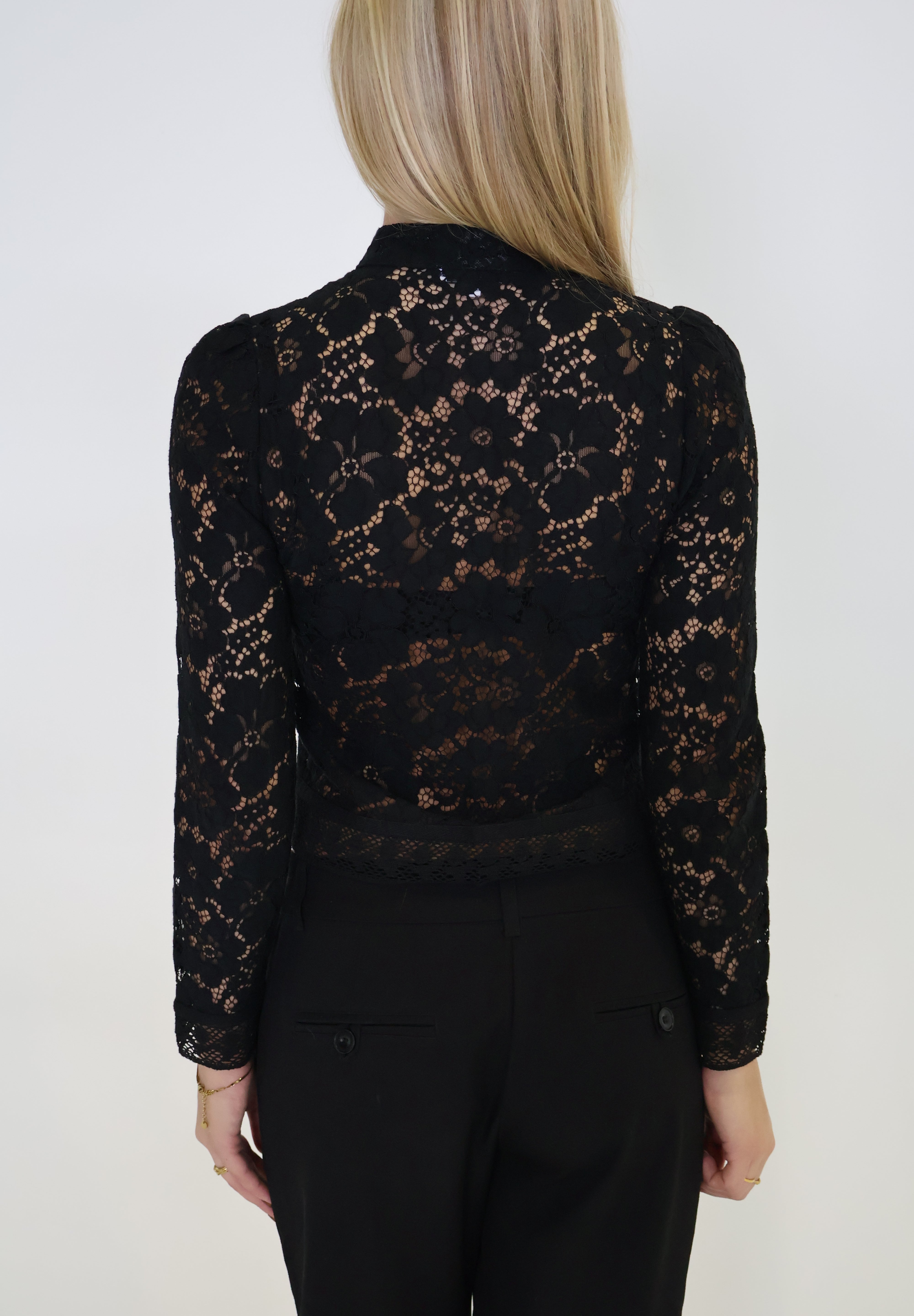 ISABELLA BLUSE - SORT