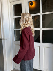 ELMA BLAZER - BURGUNDY