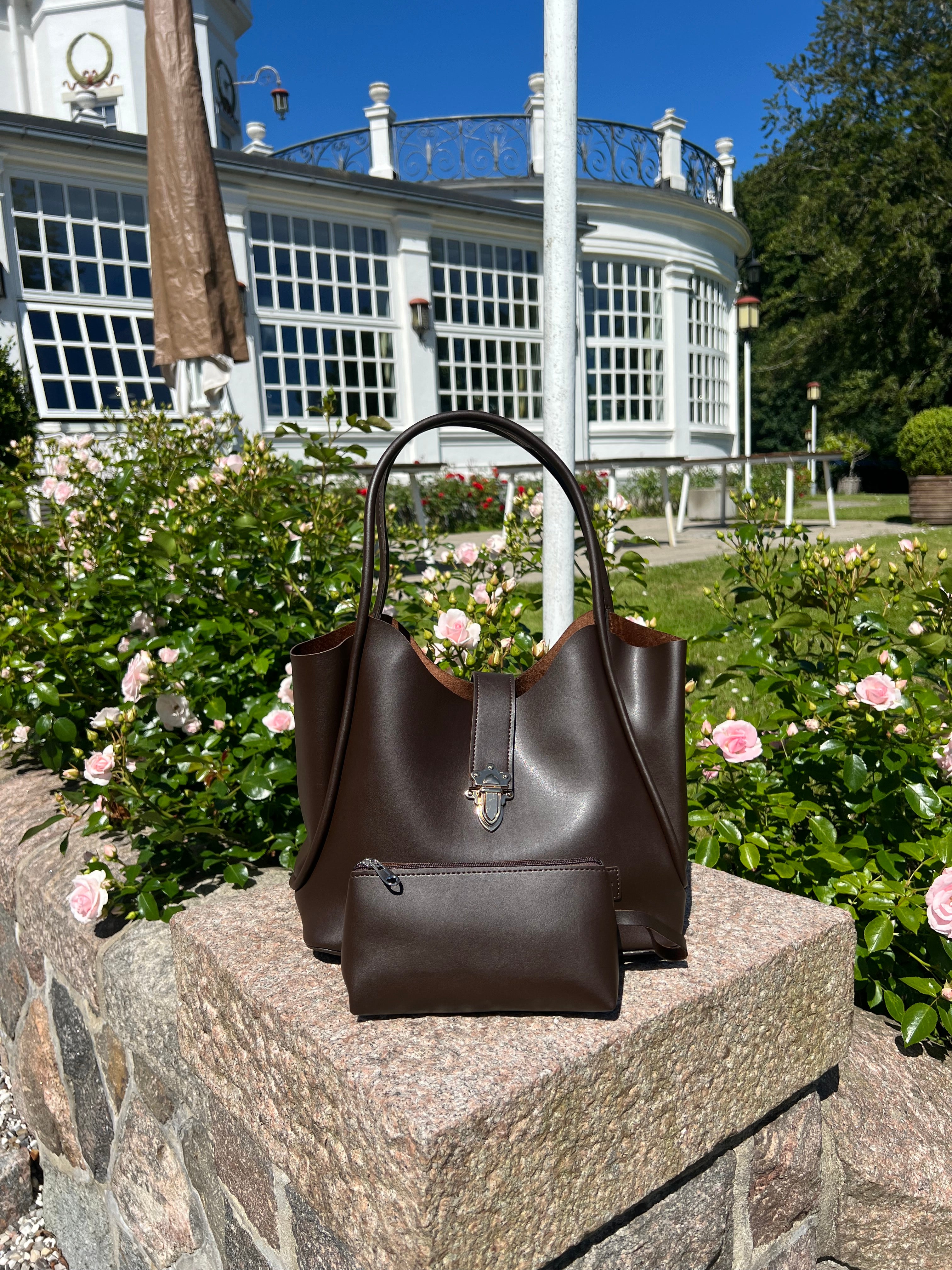 LEA BAG - DARK BROWN