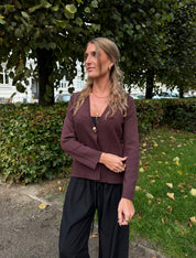 AMELIA SWEATER - BRUN