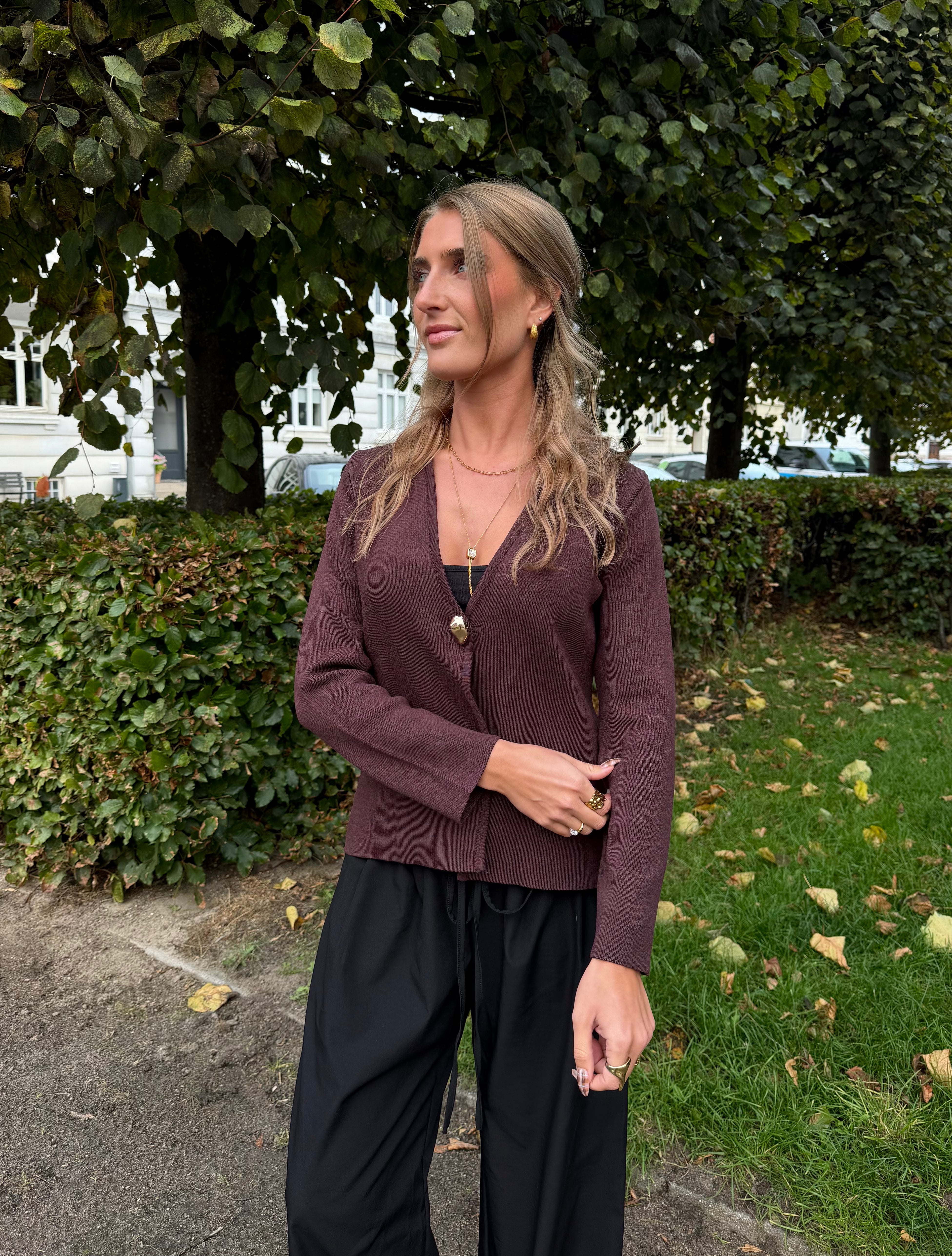 AMELIA SWEATER - BRUN