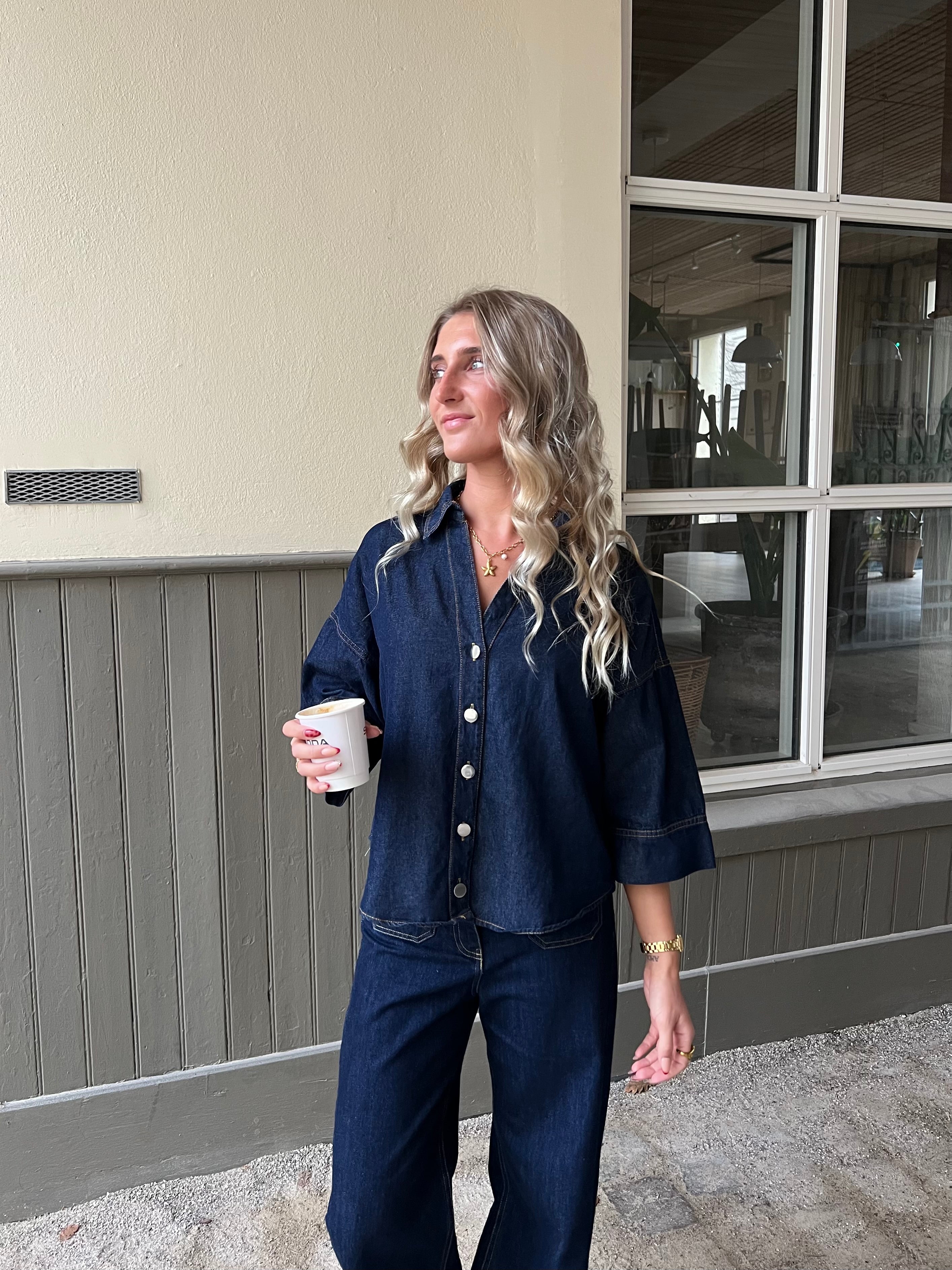 KAMI SKJORTE - DENIM