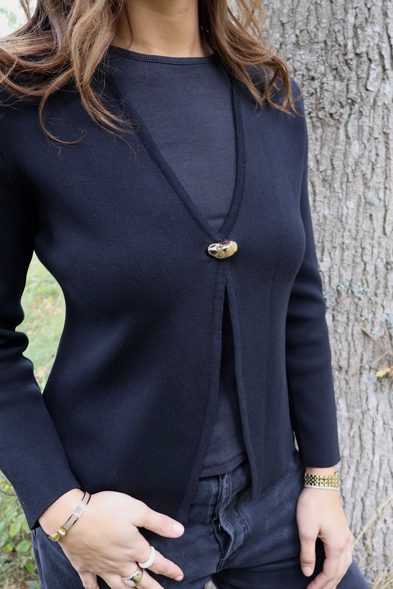 AMELIA SWEATER - SORT