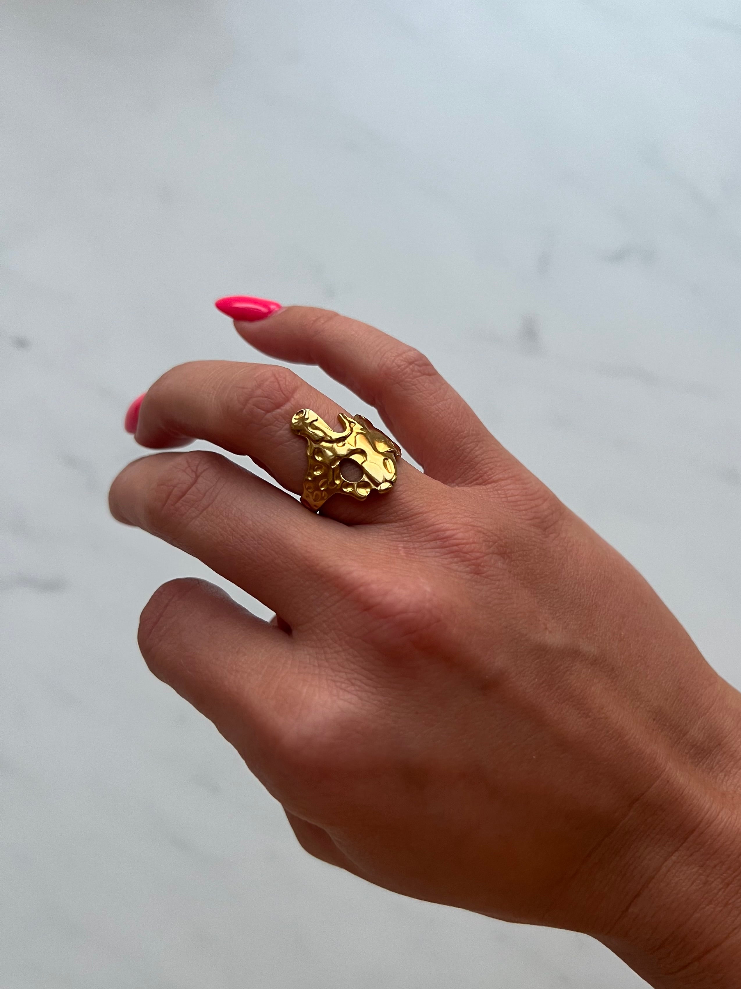 VIVA RING - GOLD PLATED