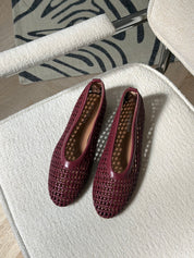 FRIDA BALLERINA - BURGUNDY