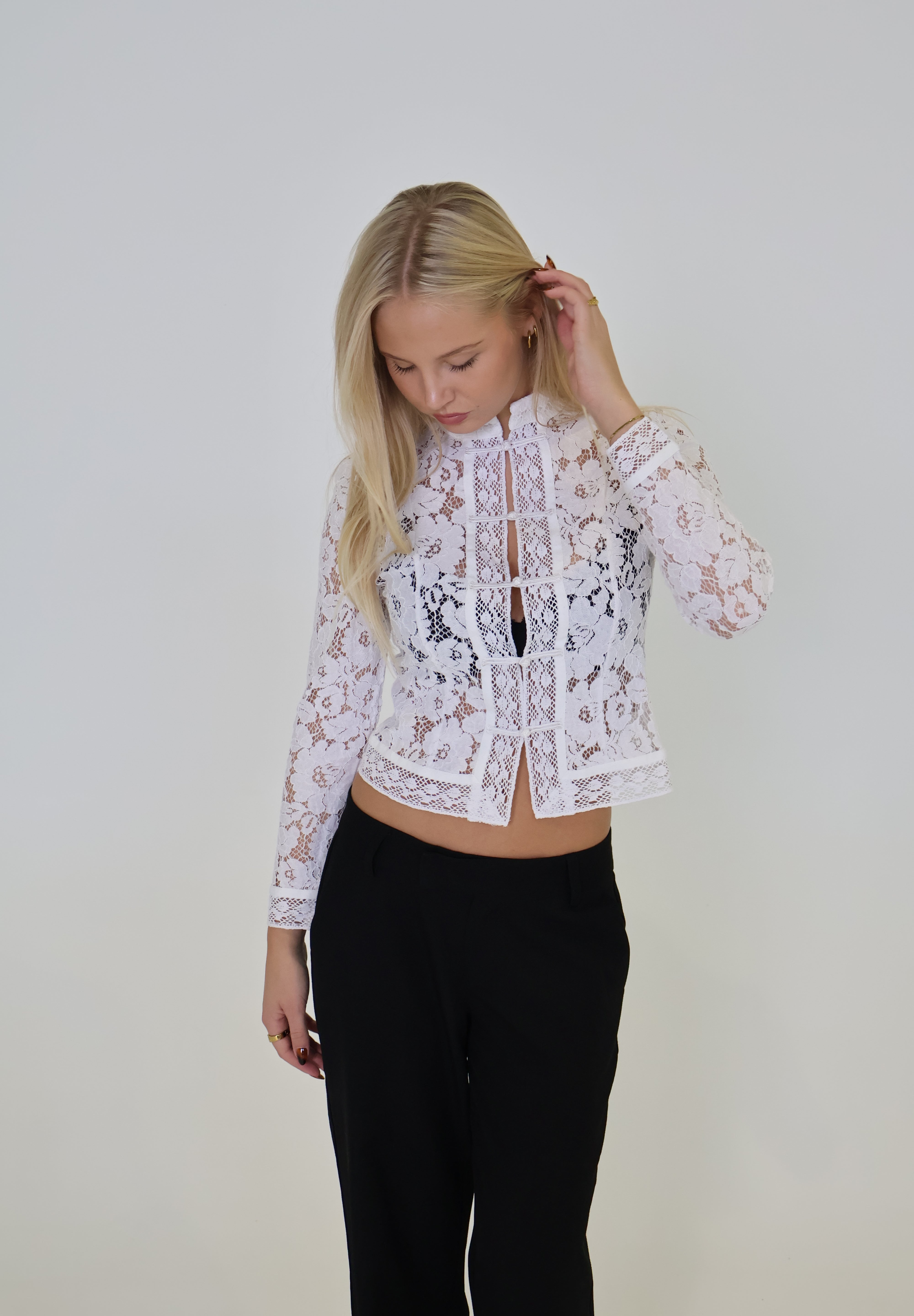 ISABELLA BLUSE - HVID