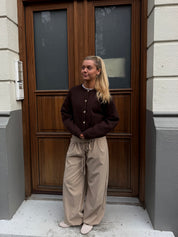 FLORA BUKSER - BEIGE