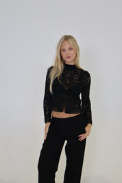ISABELLA BLUSE - SORT