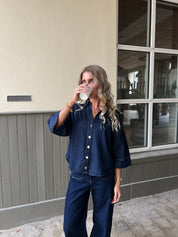 KAMI SKJORTE - DENIM