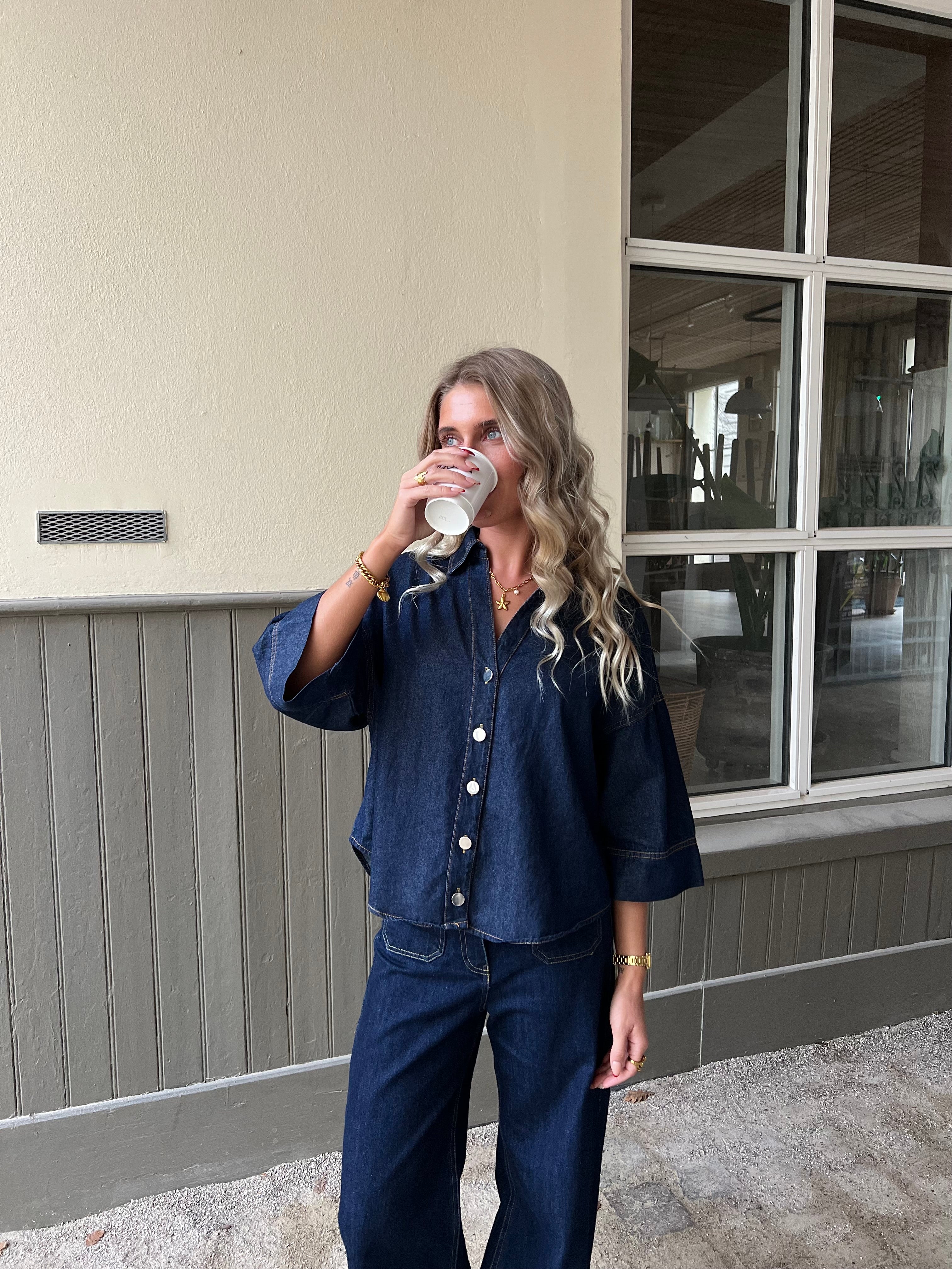 KAMI SKJORTE - DENIM