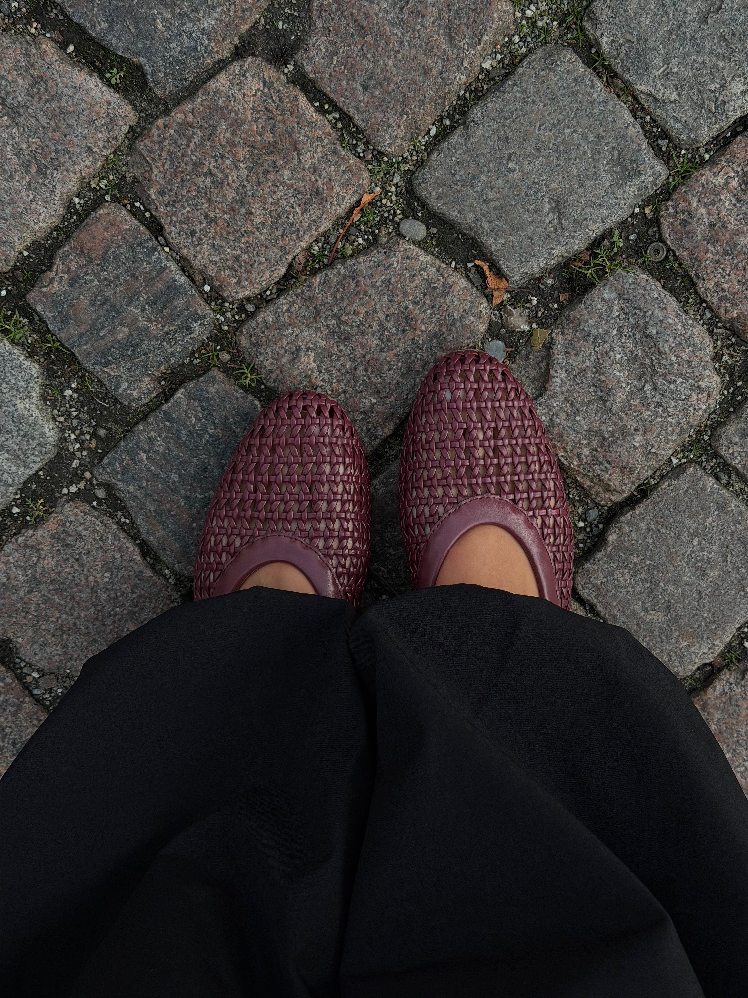 FRIDA BALLERINA - BURGUNDY