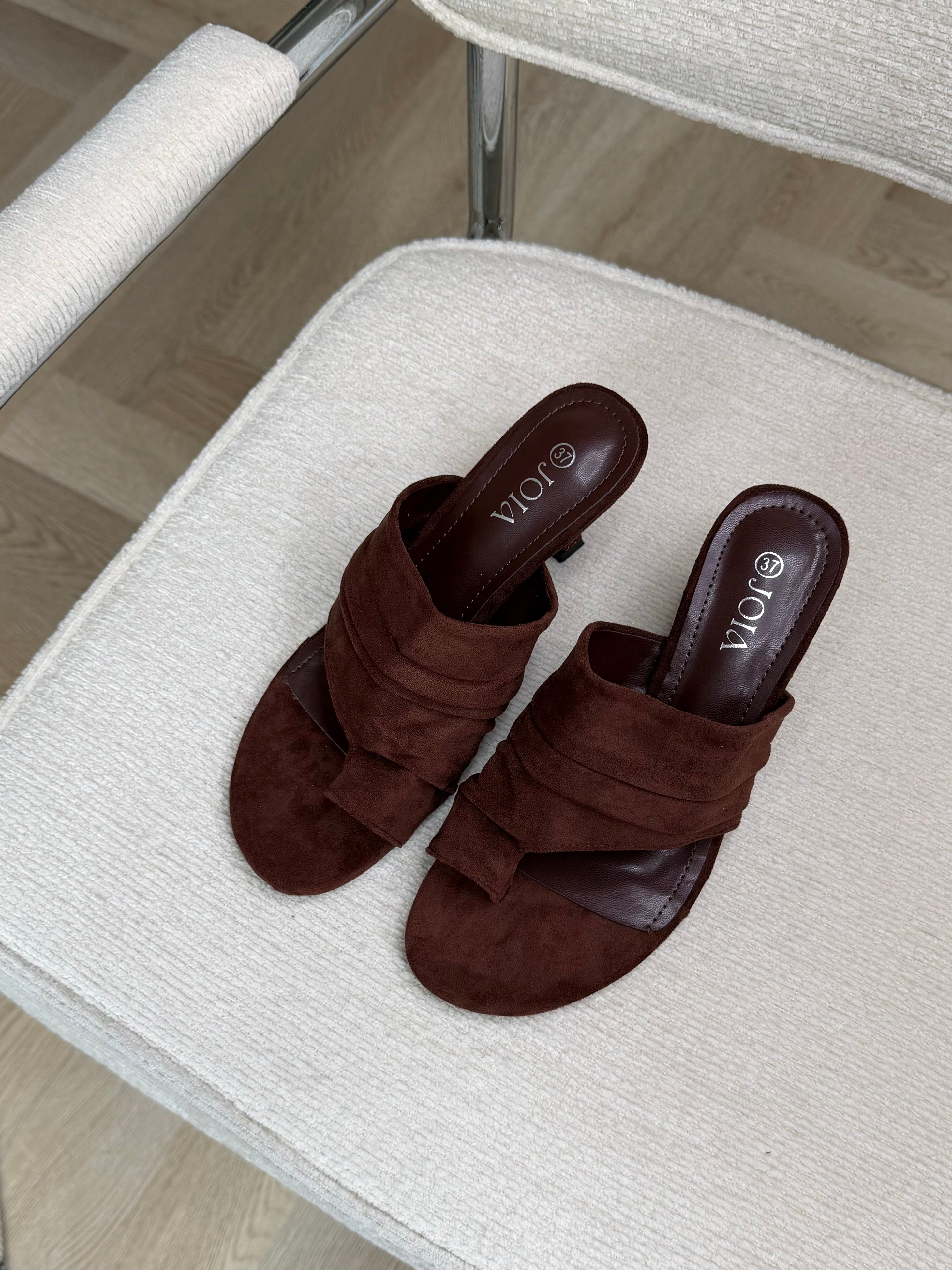 MAJA PUMPS - MØRKEBRUN