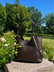 LEA BAG - DARK BROWN