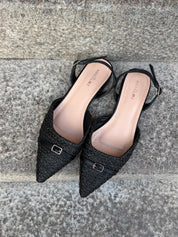 HANNA SLINGBACK - SORT