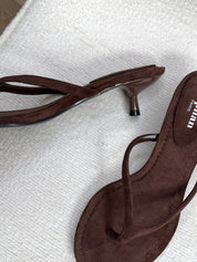 LEA PUMPS - MØRKEBRUN