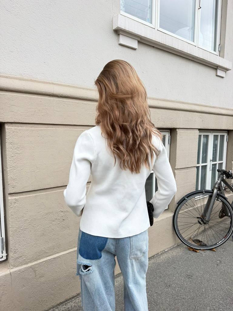 AMELIA SWEATER - BEIGE
