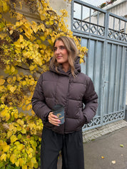 ALBA JAKKE - BRUN