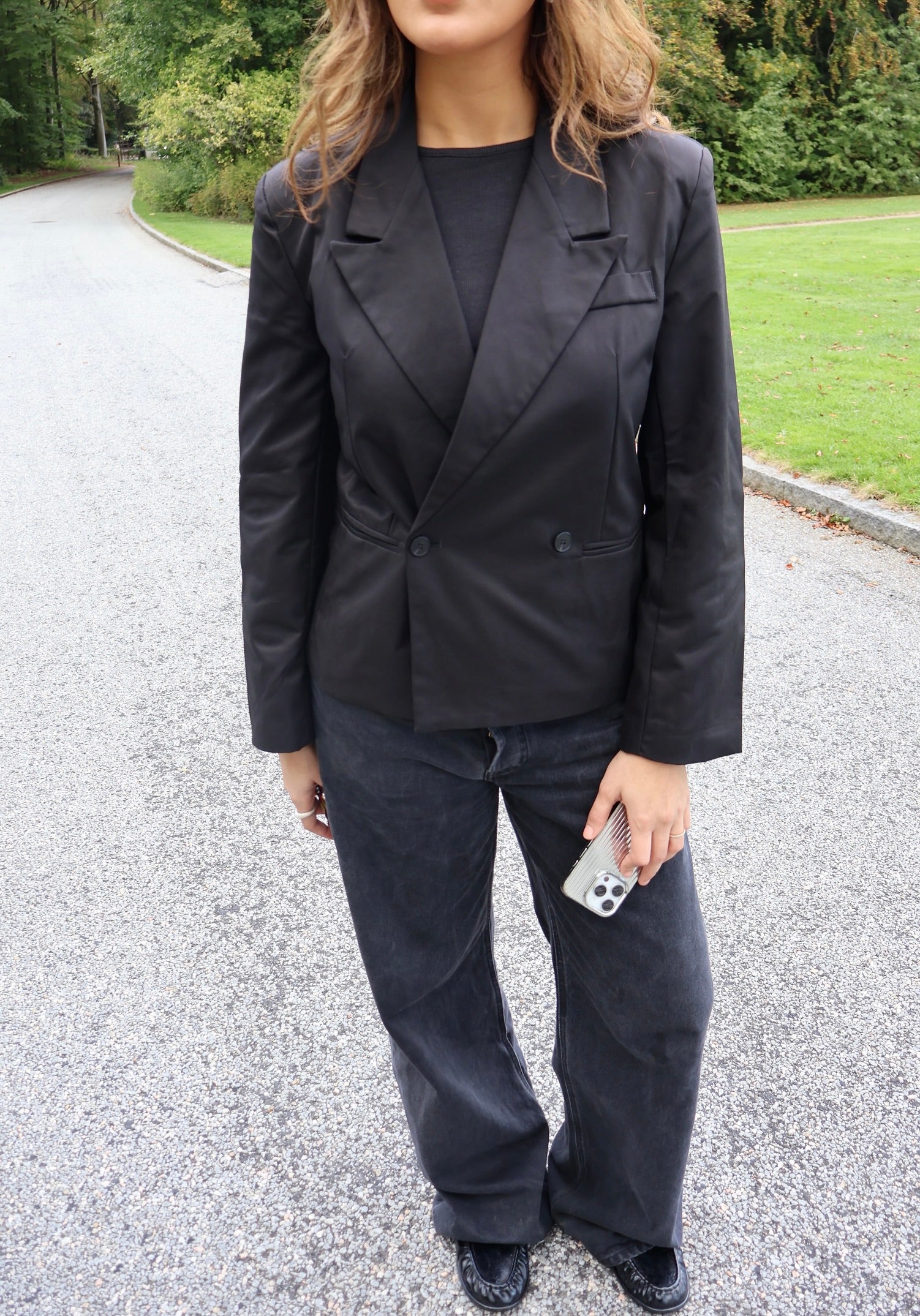 ELMA BLAZER - SORT