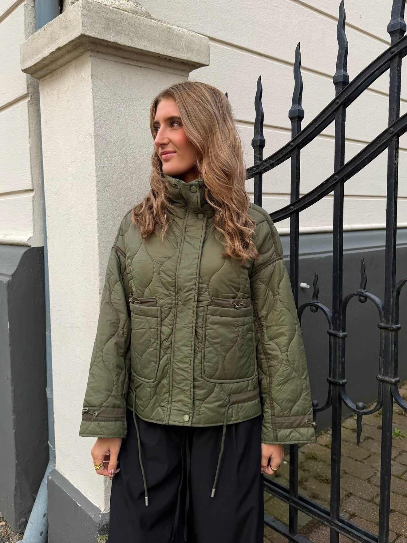 AGNES JAKKE - KHAKI