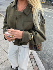 AUGUSTA JAKKE - GRØN