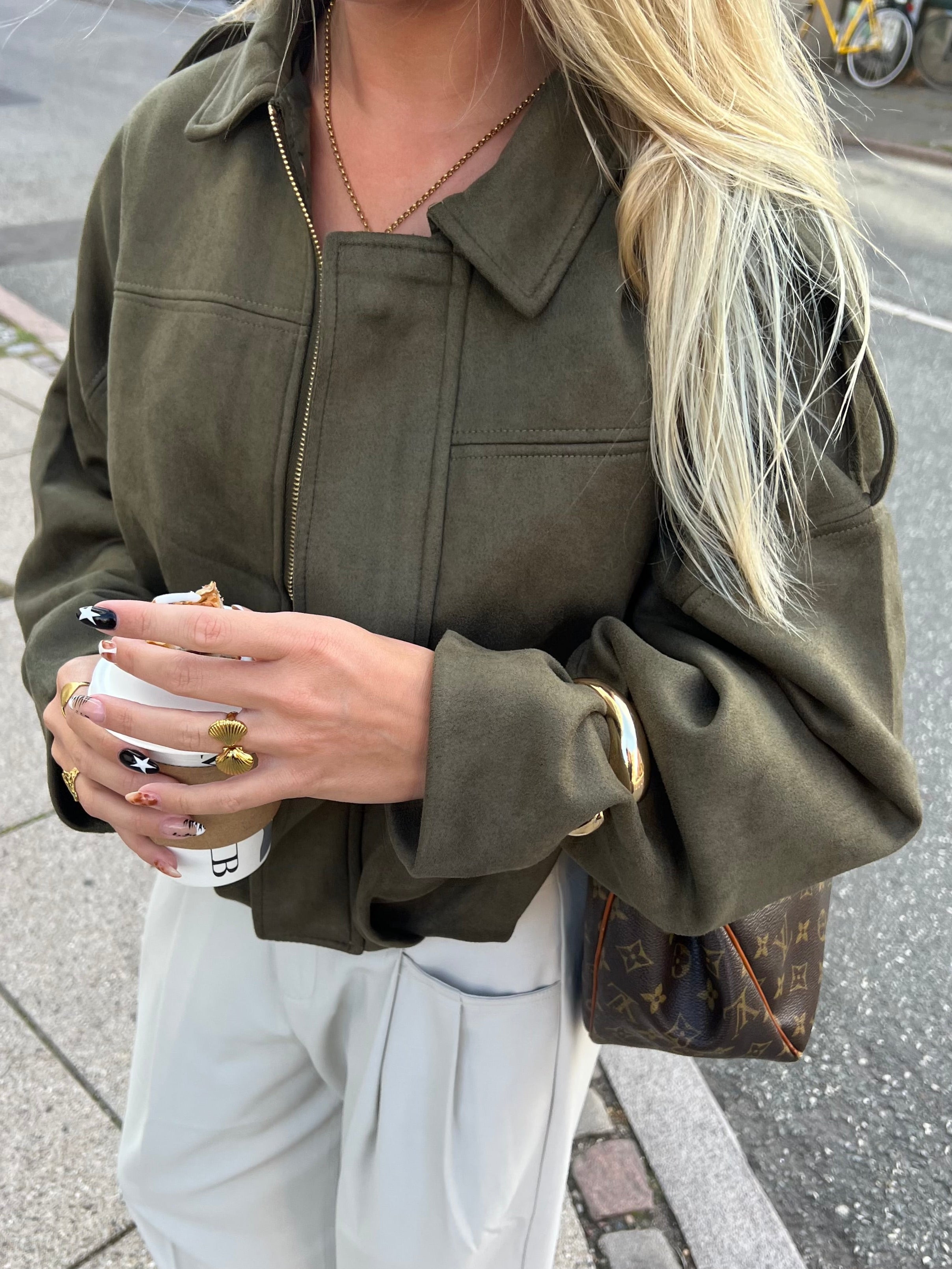 AUGUSTA JAKKE - GRØN