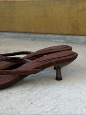 LEA PUMPS - MØRKEBRUN