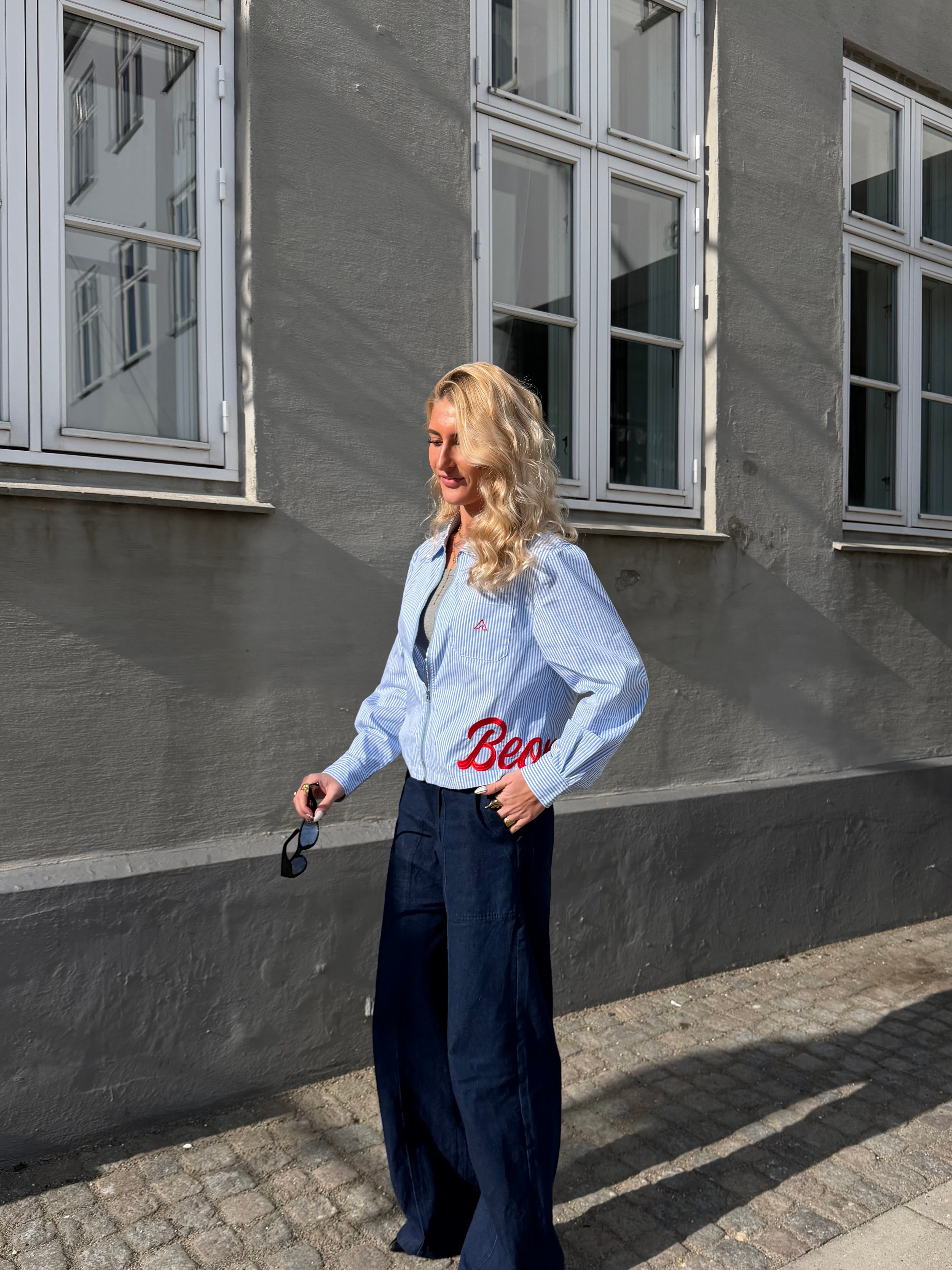 ELLIE SKJORTE - LANGÆRMET