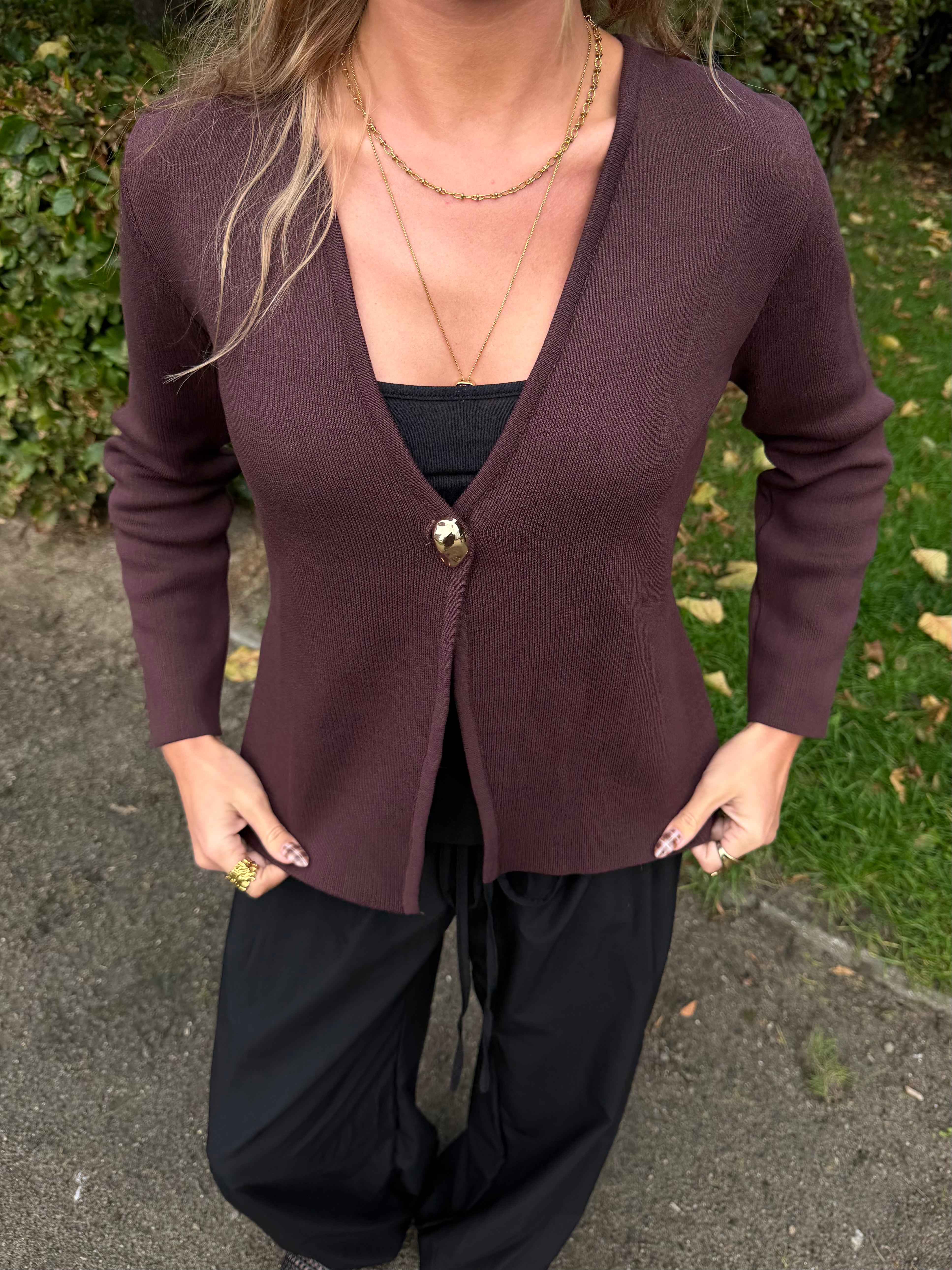 AMELIA SWEATER - BRUN