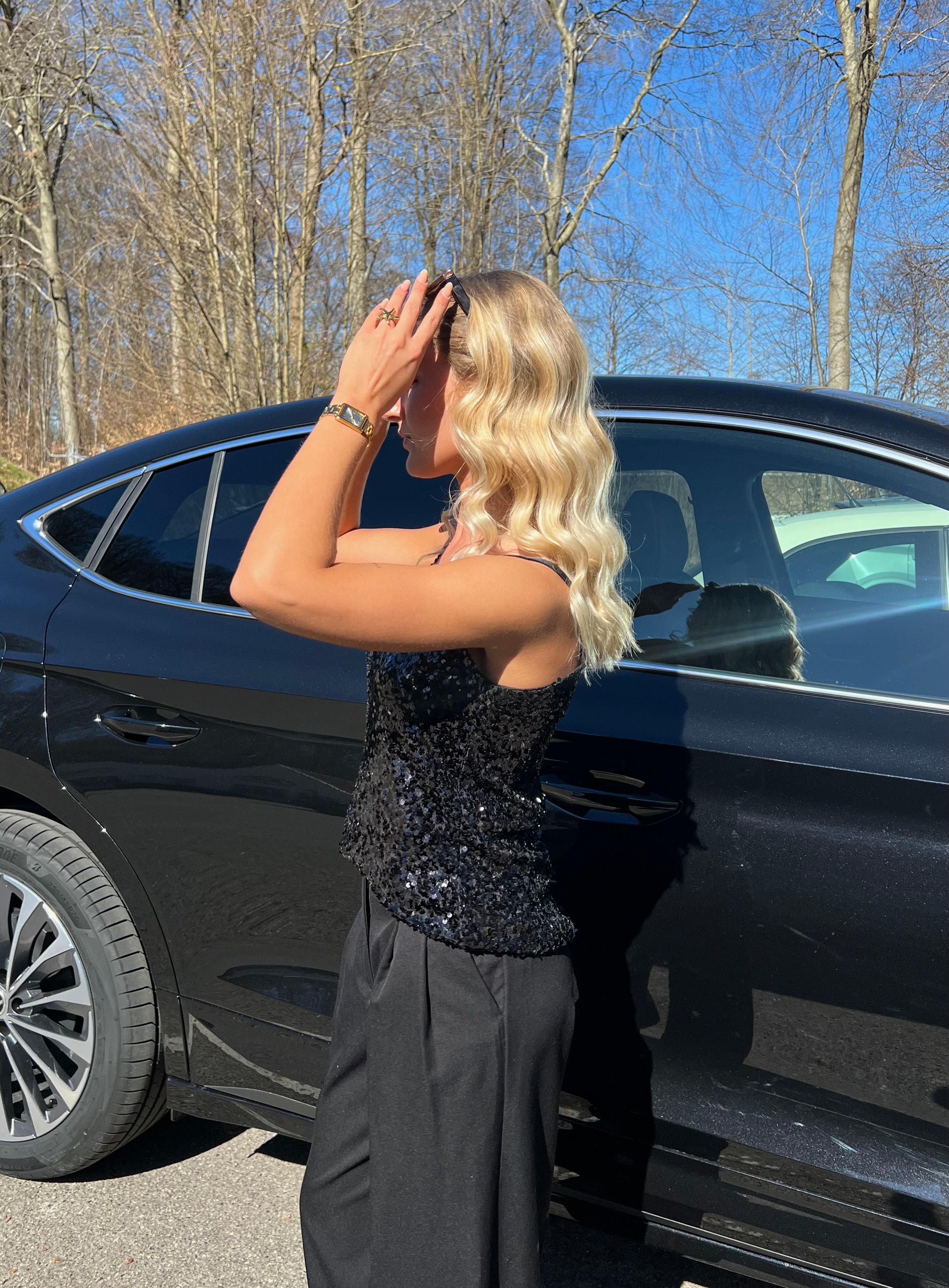 GIGI TOP - SORT