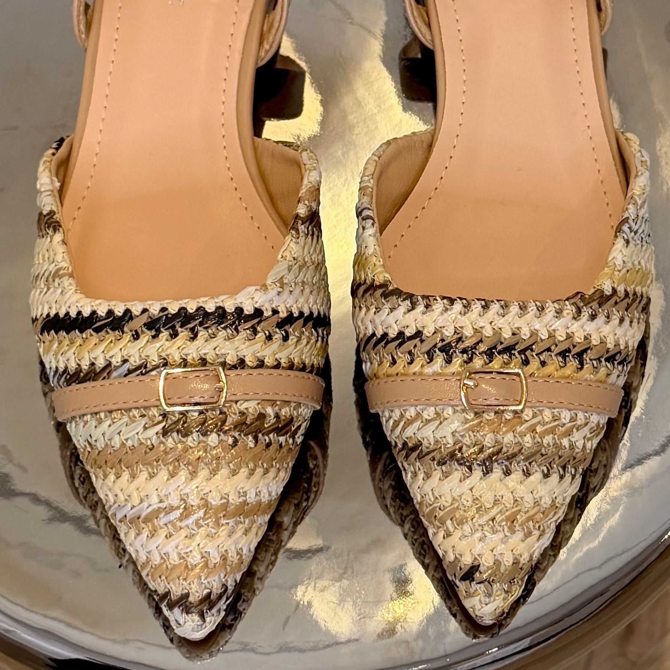 HANNA SLINGBACK - BEIGE