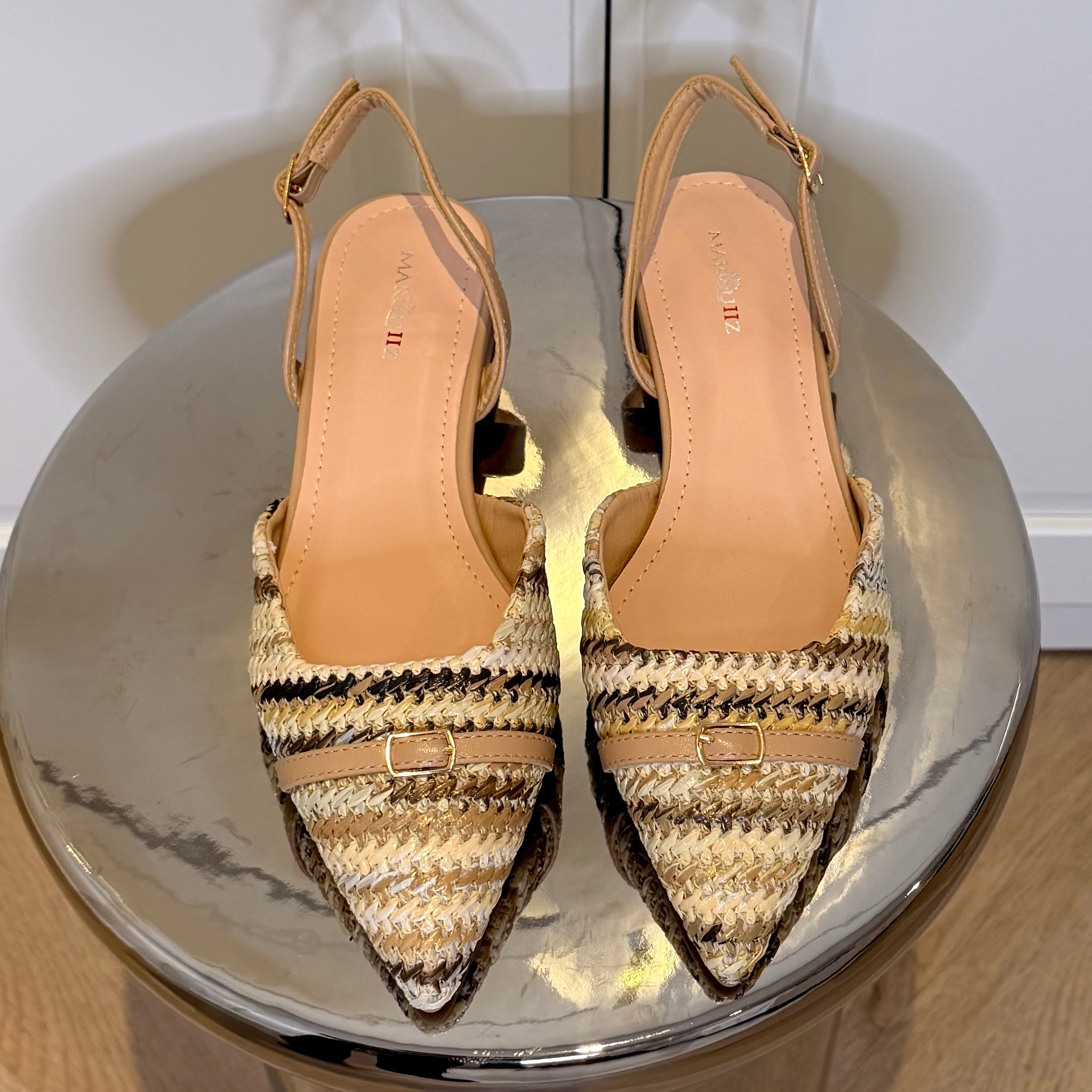 HANNA SLINGBACK - BEIGE