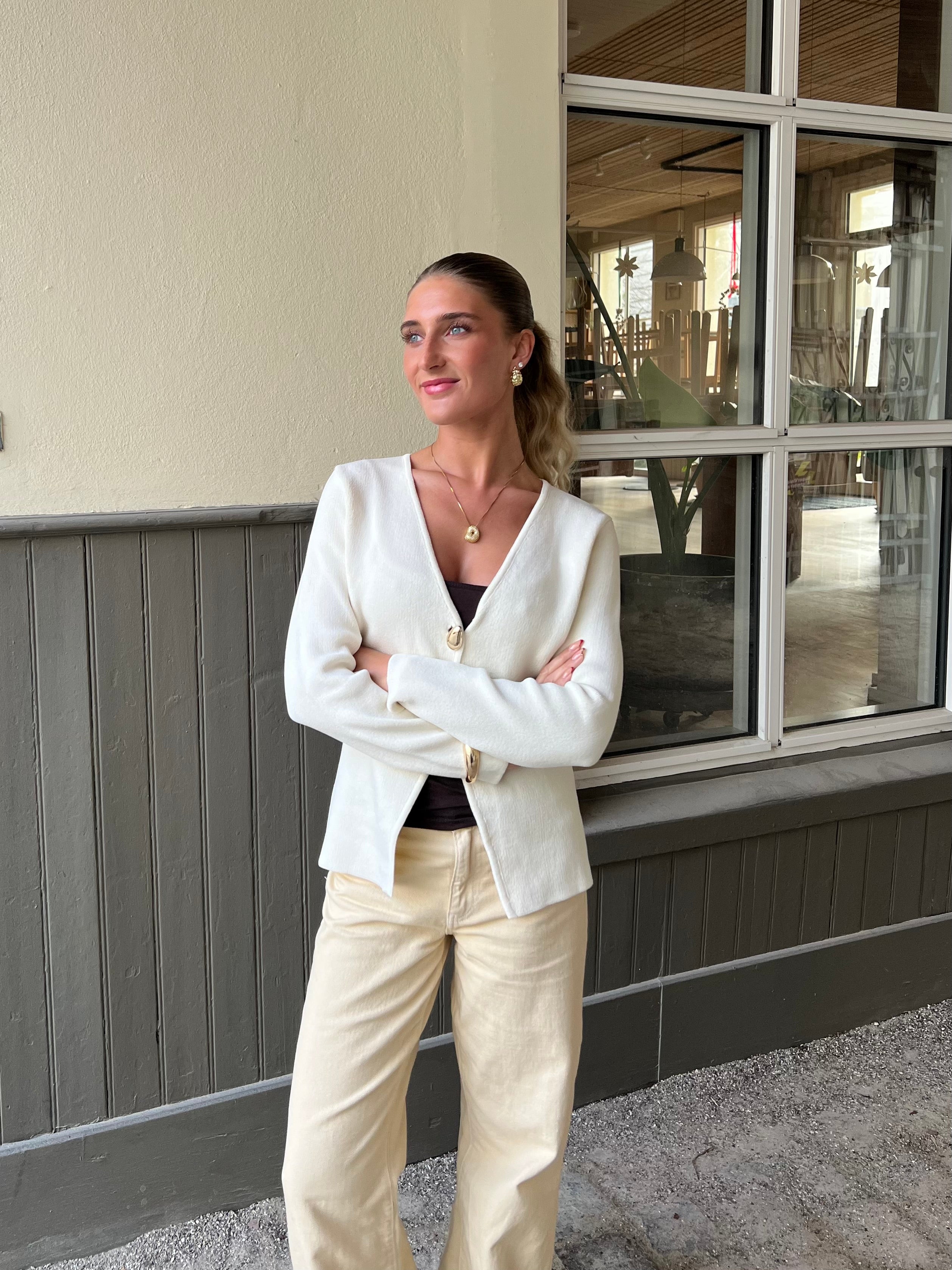 AMELIA SWEATER - BEIGE