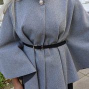 LIV PONCHO - GREY