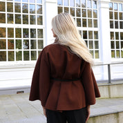 LIV PONCHO - BROWN