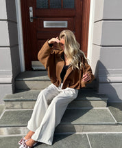 AUGUSTA JAKKE - BRUN