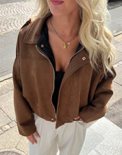 AUGUSTA JAKKE - BRUN