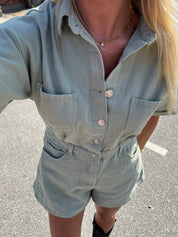 AMANDA JUMPSUIT - KHAKI