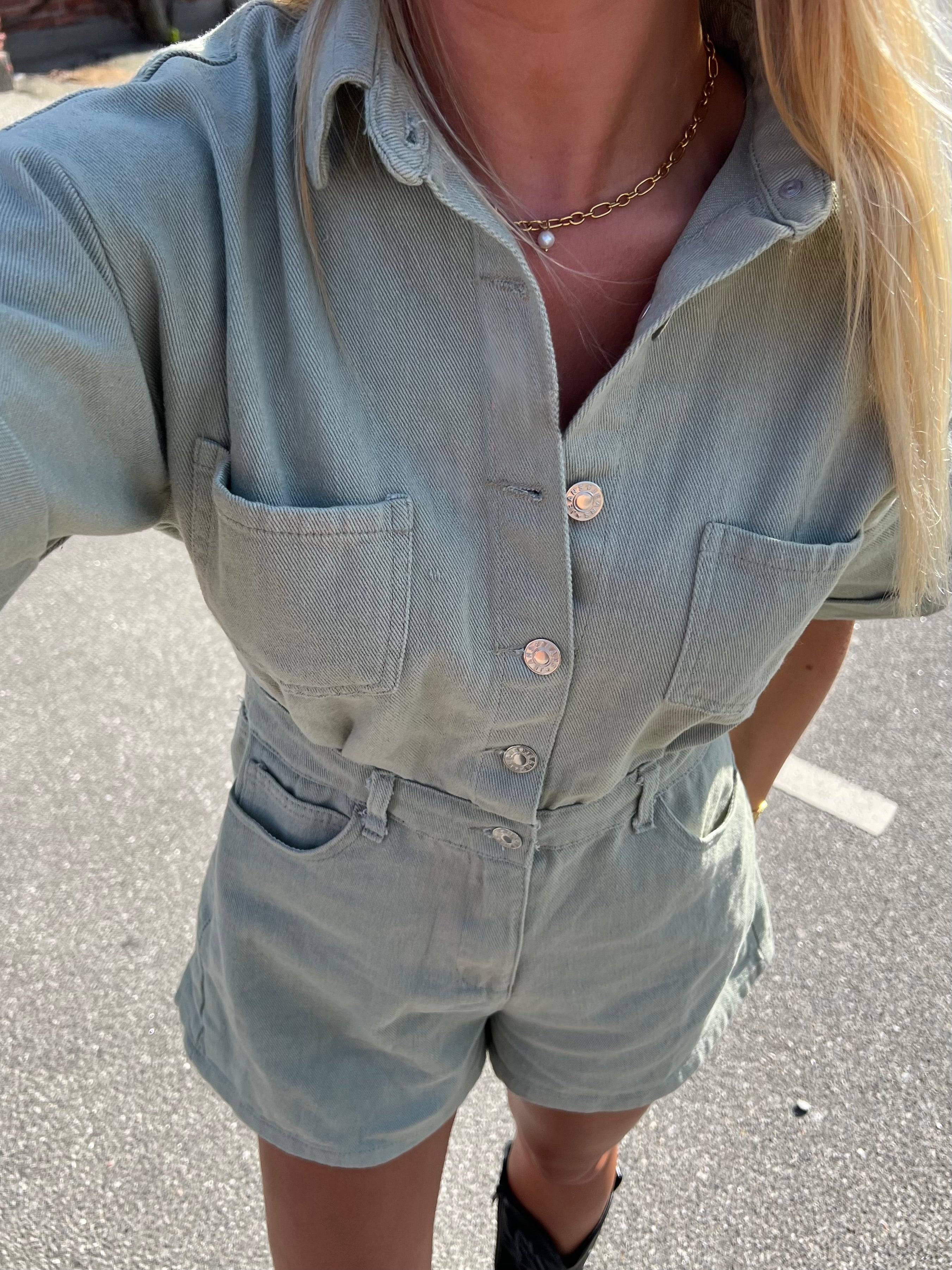 AMANDA JUMPSUIT - KHAKI