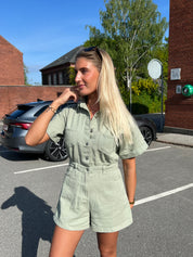 AMANDA JUMPSUIT - KHAKI