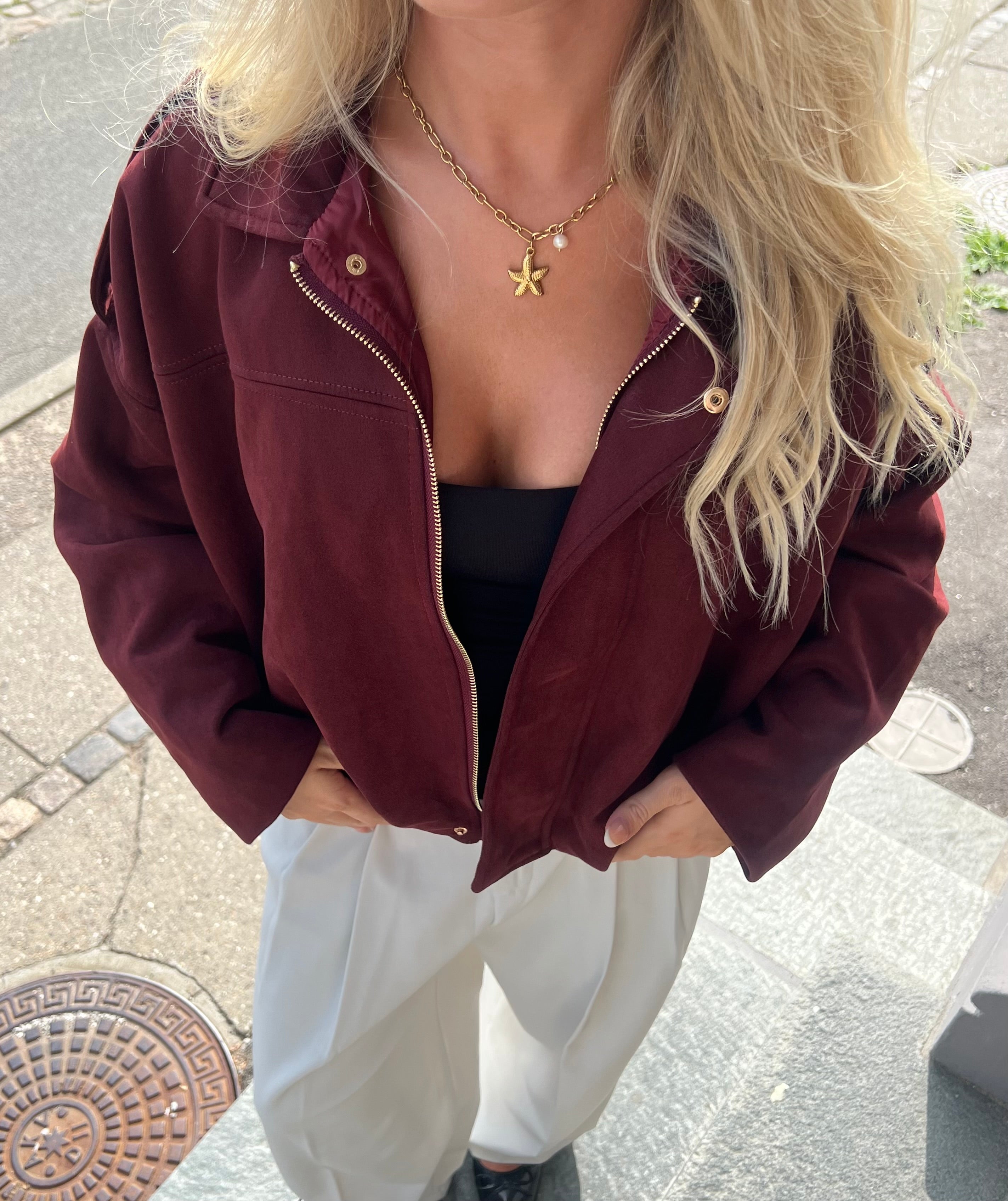AUGUSTA JAKKE - BORDEAUX