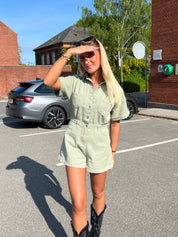 AMANDA JUMPSUIT - KHAKI